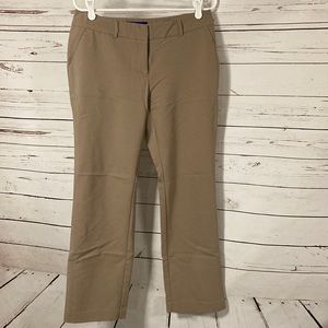 Apt. 9 Torie dress pants, tan , smoke free home